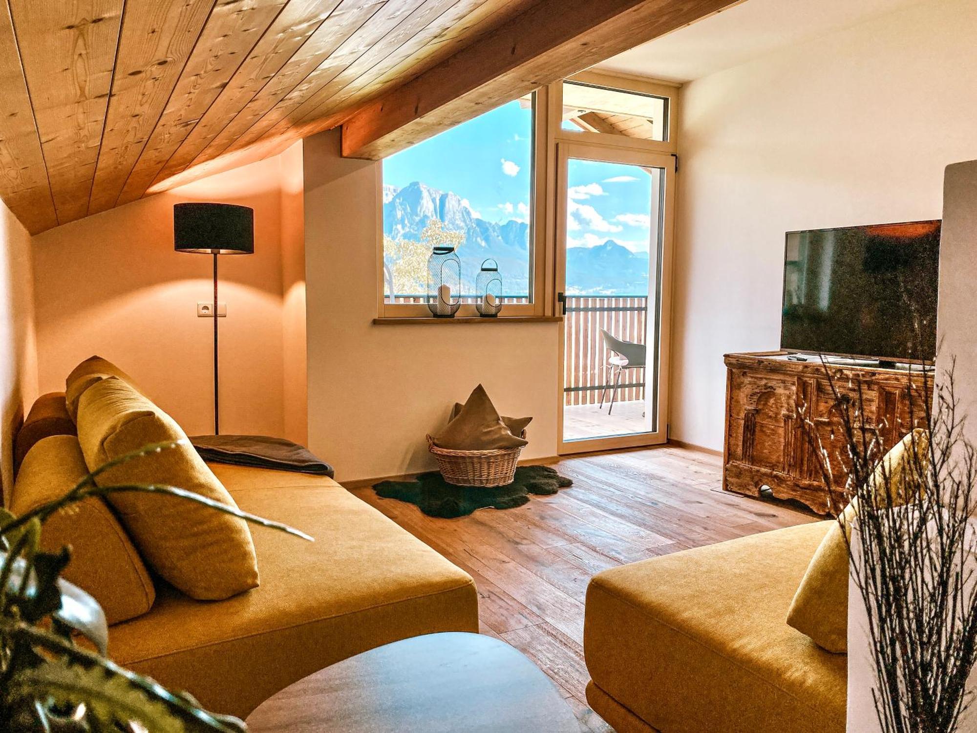 Foessing Hof.Apartment Barbiano  Luaran gambar